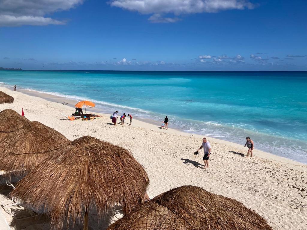Cancun Oceanfront, Entire Apartment Ngoại thất bức ảnh