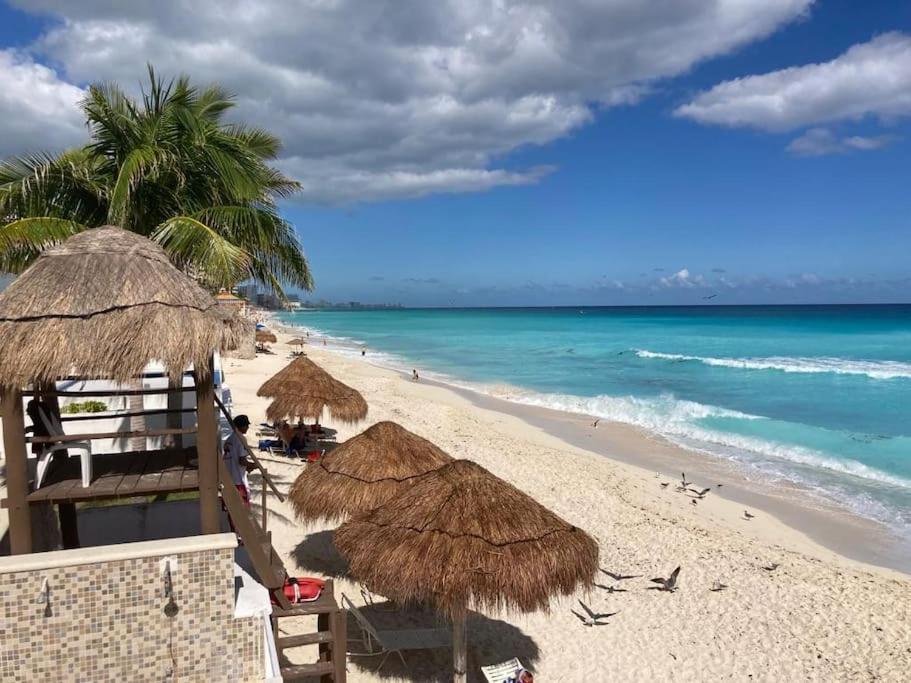 Cancun Oceanfront, Entire Apartment Ngoại thất bức ảnh