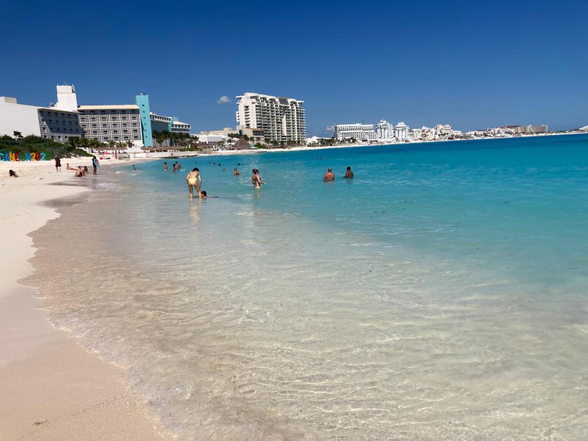 Cancun Oceanfront, Entire Apartment Ngoại thất bức ảnh