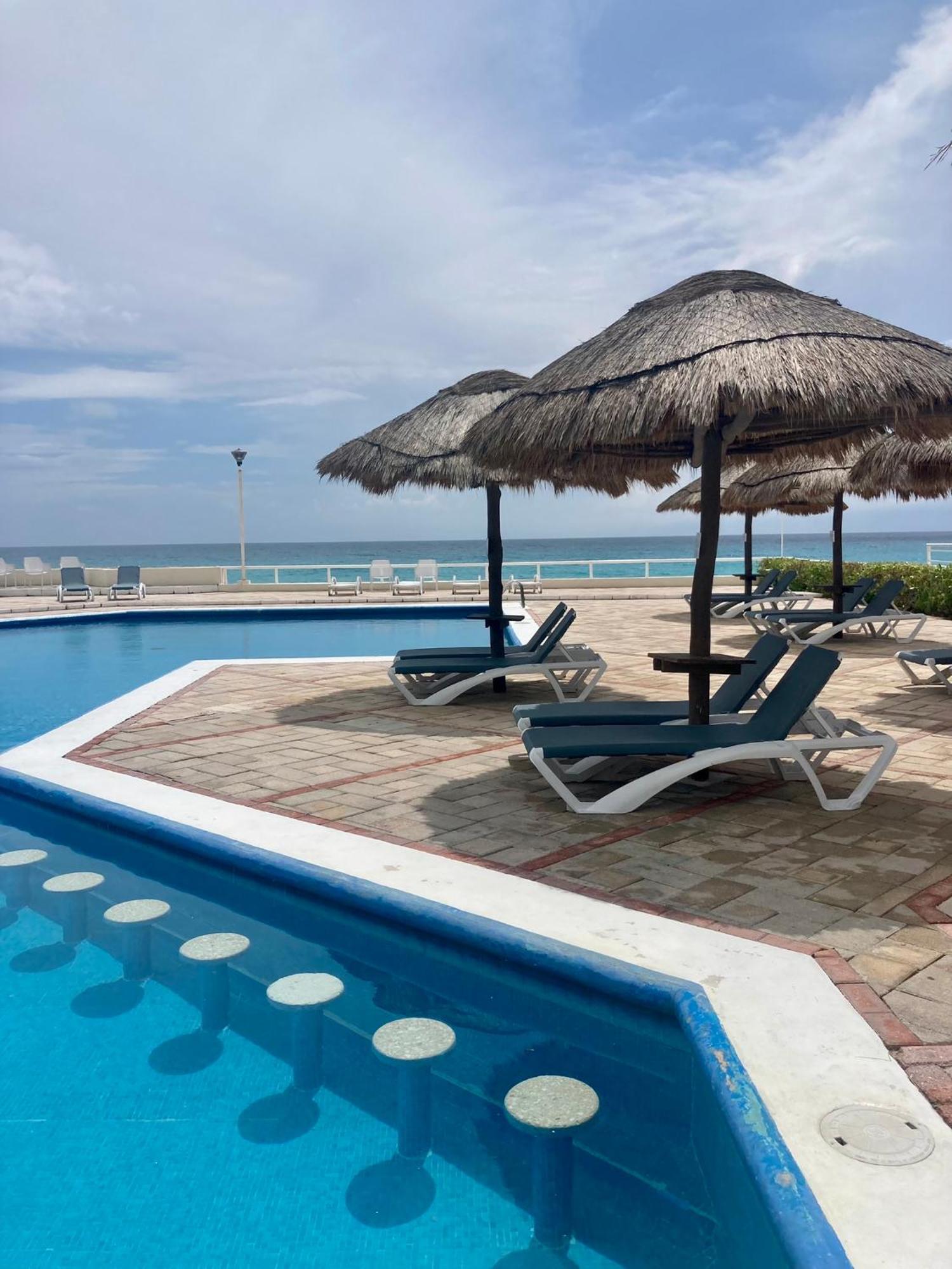 Cancun Oceanfront, Entire Apartment Ngoại thất bức ảnh
